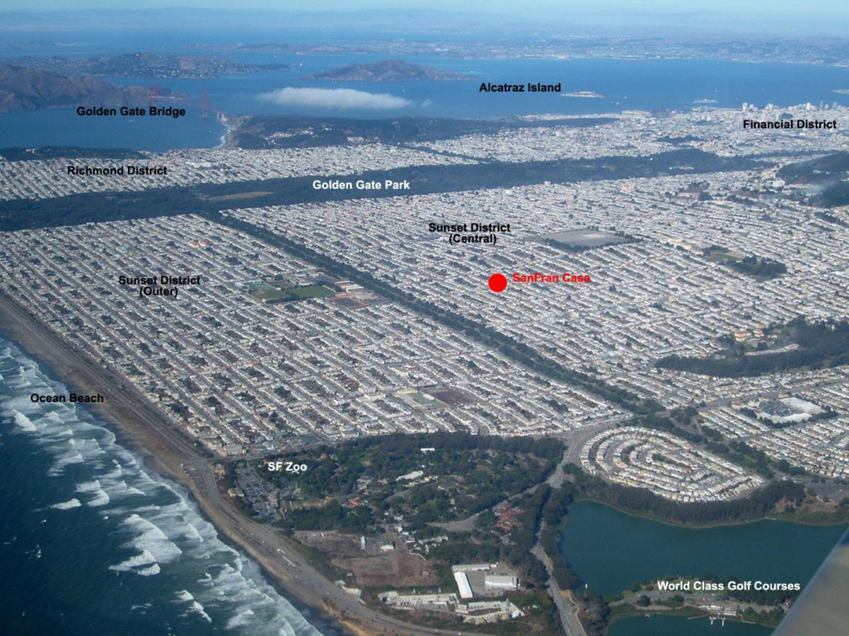 Stunning Sanfran Casa Close To Center And Steps From Ocean Apartment San Francisco